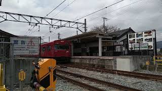 播但線103系溝口駅発車