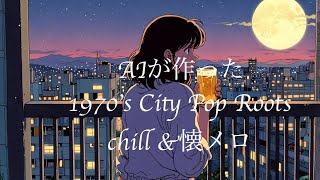 AIが作った 70’s City Pop Roots chill & リラックス | Nostalgia Unplugged