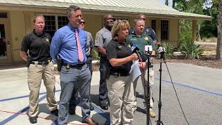 Sheriff Graziano, FBI brief media on fugitive Michael Burham