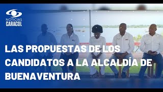 Debate con candidatos a la Alcaldía de Buenaventura en Noticias Caracol (Parte 1)