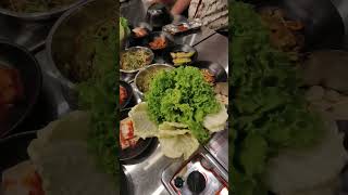 在克拉克吃韓式烤肉