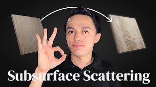 Qué es el subsurface scattering | Cómo aplicarlo en D5 render