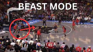 ANGEL REESE is going straight beast mode on the WNBA