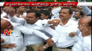 High Court Suspended 9 Judges | Lawyers Protest Continues at High Court | Live Updates