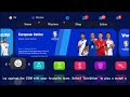 eFootball PES 2025 PPSSPP 600MB New Uefa Euro Kits & Transfers Updated Tattoos Added Best Graphics