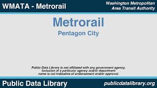 WMATA Metrorail - Pentagon City