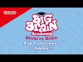 Big Brain Academy: Brain vs. Brain on Nintendo Switch – Pop From Lowest to Highest | @playnintendo