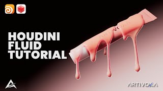 Houdini Tutorial | MAKE YOUR FIRST FLUID SIMULATION TODAY!!