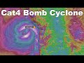 Cat 4 Bomb Cyclone Off The West Coast - Time May Be An Illusion - 300,000 Year Old Butchering Site