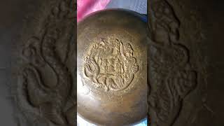 《大明宣德年制》。宣德铜,钵。bronze bowl 。还有一个,《宣德炉》,。一起得。