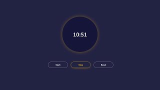 JavaScript Stopwatch | Fun Beginner JavaScript Project With HTML, CSS & JS