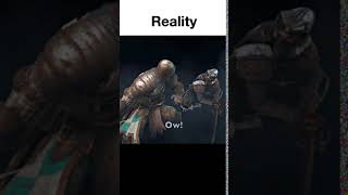 For Honor: Reality is often disappointing 😆 #Shorts #52