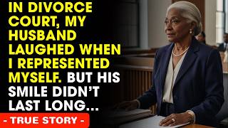 In Divorce Court, My Husband Laughed When I Represented Myself. But His Smile Didn’t Last Long...