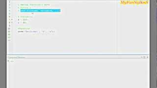 Matlab Function - Loading and Saving variables-part1 save( )