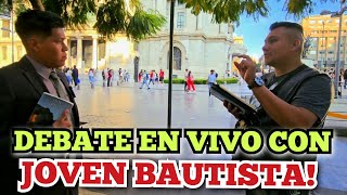 Debate en Vivo con Joven Bautista!