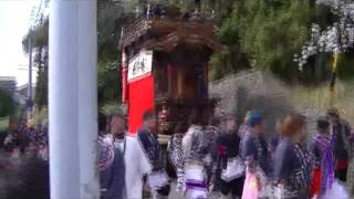 2016年 半田市協和 白山車砂子組（白山神社坂上げ）