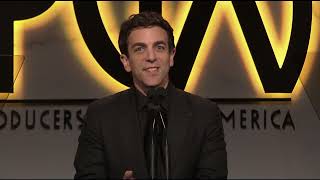 34th Annual Producers Guild Awards - B  J  Novak Speech