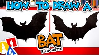 How To Draw A Cool Bat Silhouette