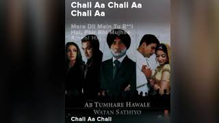 chali aa chali.(song) [From \