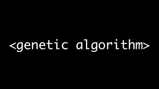Coding Challenge: Genetic Algorithm