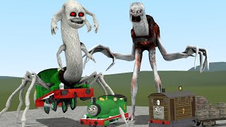 NEW CURSED TOBY AND PERCY THE TRAINS In Garry's Mod! (Thomas the Train and Friends