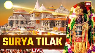 Ram Lalla Surya Tilak LIVE | Ayodhya Ram Navami Surya Tilka LIVE Updates| Ayodhya Ram Mandir LIVE