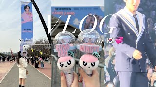 CARAT Vlog🤍1泊2日の弾丸韓国旅行🇰🇷|SEVENTEEN in CARATLAND💘|狎鴎亭ロデオ🛒|江南カフェ☕️♡|セブチ巡り☁️