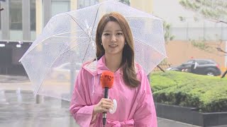 [날씨] 서울 호우주의보…중부 시간당 30㎜↑ 큰비 / 연합뉴스TV (YonhapnewsTV)