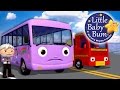 Wheels On The Purple Bus | Nursery Rhymes for Babies by LittleBabyBum - ABCs and 123s