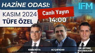 Hazine Odası | Kasım 2024 TÜFE Özel - CANLI YAYIN