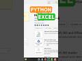 INTRODUCING PYTHON IN EXCEL🤯 | SETUP + INTRODUCTION #excel #python #datascientist