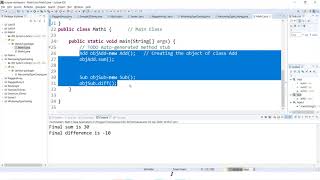 Variables, Methods, Classes, Objects, Inheritance, Multilevel Hierarchy--Module-3 | 3.1 | 18CS45-OOC
