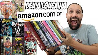 Promoções AMAZON: Mês Geek - Quadrinhos Marvel, DC, TWD com desconto para começar a ler e colecionar