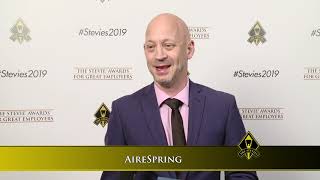 AireSpring wins Stevie® Award in the 2019 Stevie® Awards for Great Employers