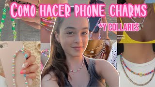 COMO HACER PHONE CHARMS Y COLLARES!!!!