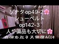 繁田真紀ピアノ教室🌸ベートーヴェン　ソナタop49 2 シューベルトop142 3🌸人や備品も大切に自信を与える言葉がけを🌸