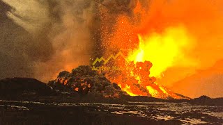 Vulcano Etna in Eruzione. Violento parossismo dal Sudest. 10 febbraio 2022