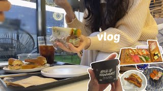 Vlog 비해 일상 브이로그 | 알리 택배깡 | 히게단 티켓 수령 | 갓덴스시 갔다가 태양커피 | 연선흠 베이커리 갔다가 영화 위키드 보기 | 닭갈비 먹고 러쉬 워시오프팩