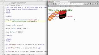 CSS - 11. Background-repeat and background-position