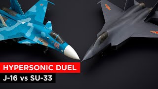 J-16 vs SU-35 — China Built The Superior Flanker