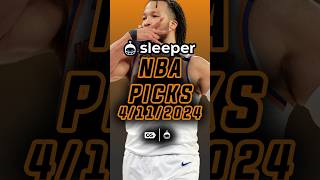 Best NBA Sleeper Picks for today! 4/11 | Sleeper Picks Promo Code