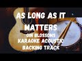 AS LONG AS IT MATTERS-GIN BLOSSOMS (KARAOKE ACOUSTIC/BACKING TRACK)