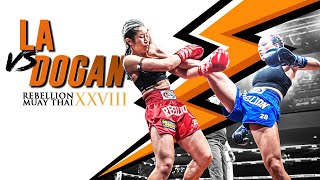 Rebellion Muaythai 28: Joanne La vs Zehra Dogan