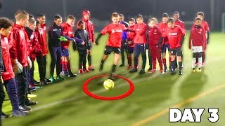 Last Kid To Hit the Crossbar Wins $1,000 - Soccer Challenge