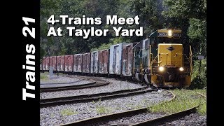 [AIR][T-27] 4 Trains Meet - Another Mexican Standoff at Taylor Yard