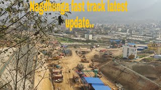 Nagdhunga tunnel construction latest update || fast track || nagdhunga naubese fast track