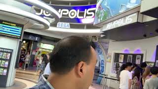 Tokyo Joypolis Sega Japan nascorps hattaman game visit