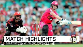 Smith, Philippe all class as clinical Sixers reclaim second | KFC BBL|09