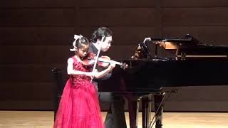 Sarasate Zapateado Op.23 　サラサーテ　サパテアード　奏心 (9yo)