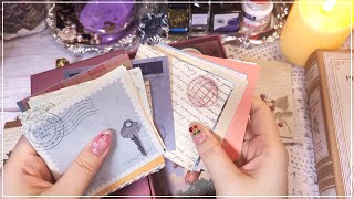 다꾸 ASMRㅣ다이소 신상 빈티지 다꾸템으로 빈티지 다꾸하기📔 Vintage Scrapbooking with Daiso itemsㅣJOURNALINGㅣUNBOXING